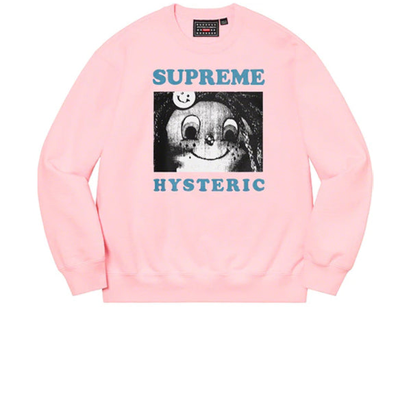 Supreme Hysteric Glamour Crewneck Light Pink Ss21 Stay Fresh