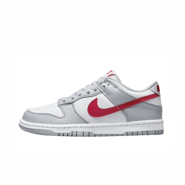 NIKE DUNK LOW WHITE GREY RED (GS) 2022
