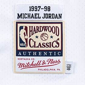 Mitchell & Ness Michael Jordan Chicago Bulls Cement Crack Pattern Hardwood Classics 96-97 Authentic Jersey by Devious Elements App 2XL