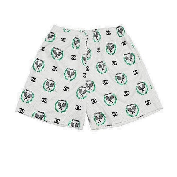 Panda Paisley Mesh Shorts - (SHIPS NEXT DAY)