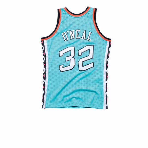 MITCHELL & NESS NBA HARDWOOD CLASSIC SWINGMAN ALL-STAR EAST SHAQUILLE O'NEAL 1996-97 JERSEY TEAL