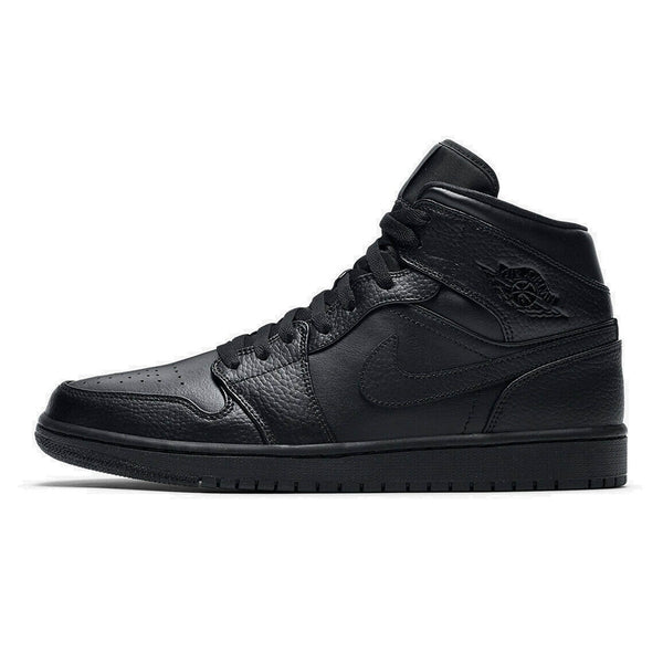 AIR JORDAN 1 MID TRIPLE BLACK 2020 - Stay Fresh