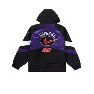 SUPREME X NIKE HOODED SPORT JACKET PURPLE SS19