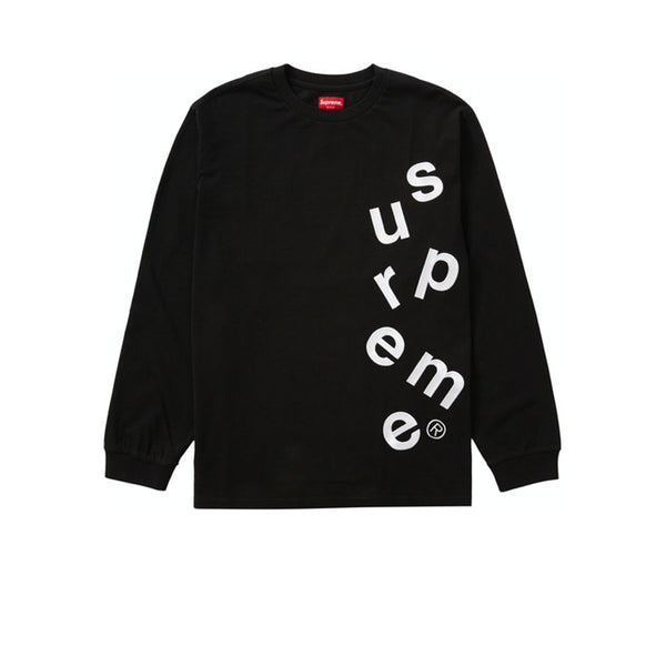 SUPREME SCATTER LOGO L/S TOP BLACK FW20 - Stay Fresh