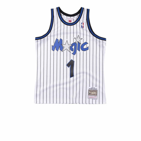 MITCHELL & NESS NBA HARDWOOD CLASSIC SWINGMAN ORLANDO MAGIC ANFERNEE HARDAWAY 1993-94 JERSEY WHITE
