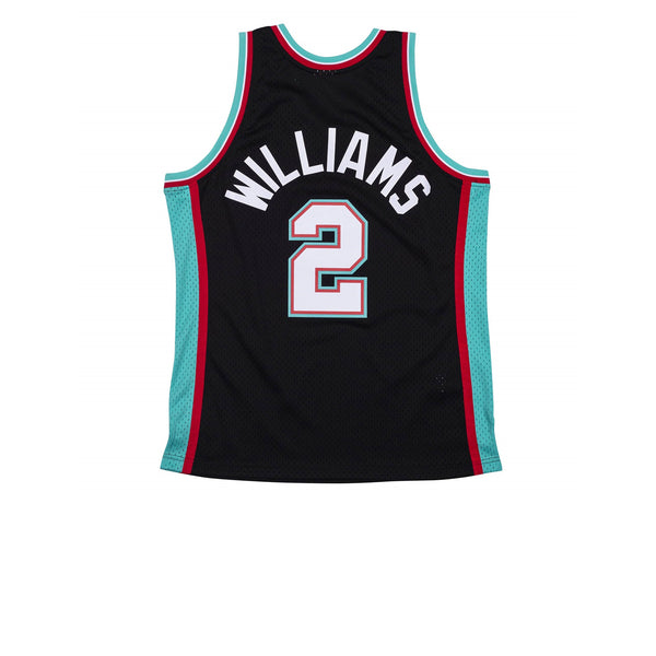MITCHELL & NESS NBA HARDWOOD CLASSIC SWINGMAN MEMPHIS GRIZZLIES JASON WILLIAMS 2001-02 JERSEY BLACK