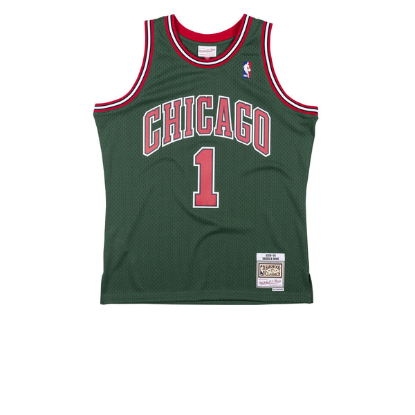 Derrick Rose Chicago Bulls Hardwood Classics Throwback NBA