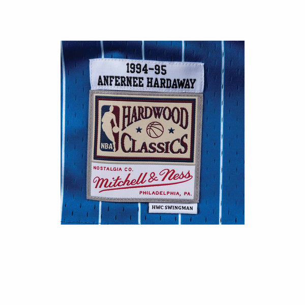 MITCHELL & NESS NBA HARDWOOD CLASSIC SWINGMAN ORLANDO MAGIC ANFERNEE HARDAWAY ROAD 1994-95 JERSEY ROYAL