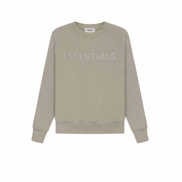 FEAR OF GOD ESSENTIALS KIDS PULLOVER CREWNECK MOSS SS21 - Stay Fresh