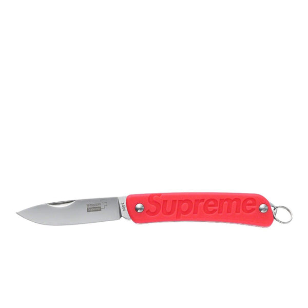 SUPREME X BOKER GLOW-IN-THE-DARK KEYCHAIN KNIFE RED FW22 - Stay Fresh