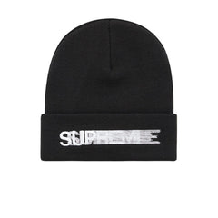 SUPREME MOTION LOGO BEANIE BLACK SS23