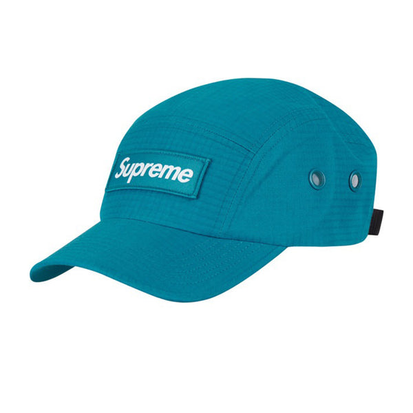 SUPREME VENTILE CAMP CAP TEAL SS23