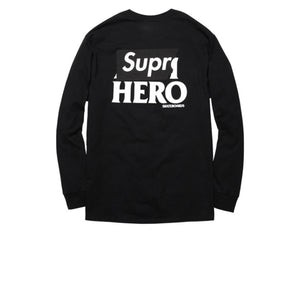 SUPREME ANTI-HERO L/S TEE BLACK SS14 - Stay Fresh